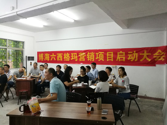 中山博海營(yíng)六西格瑪營(yíng)銷項(xiàng)目啟動(dòng)